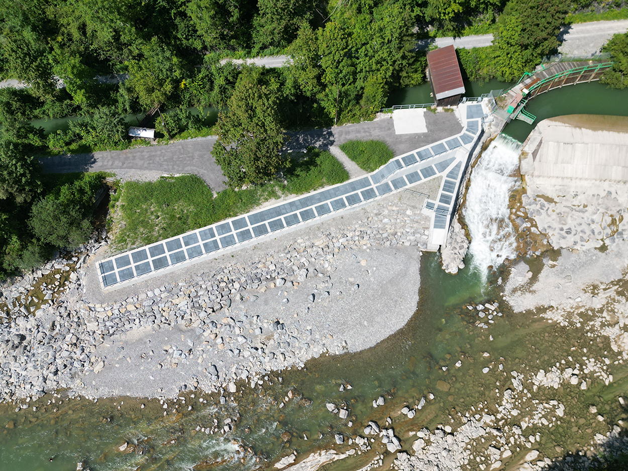 Fischaufstiegshilfe Kennelbach