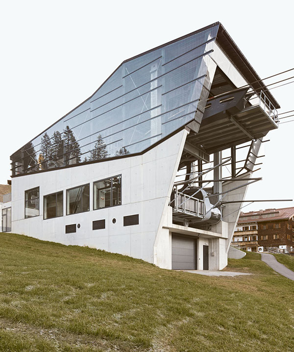 Bergbahn Oberlech, Bergstation, Lech